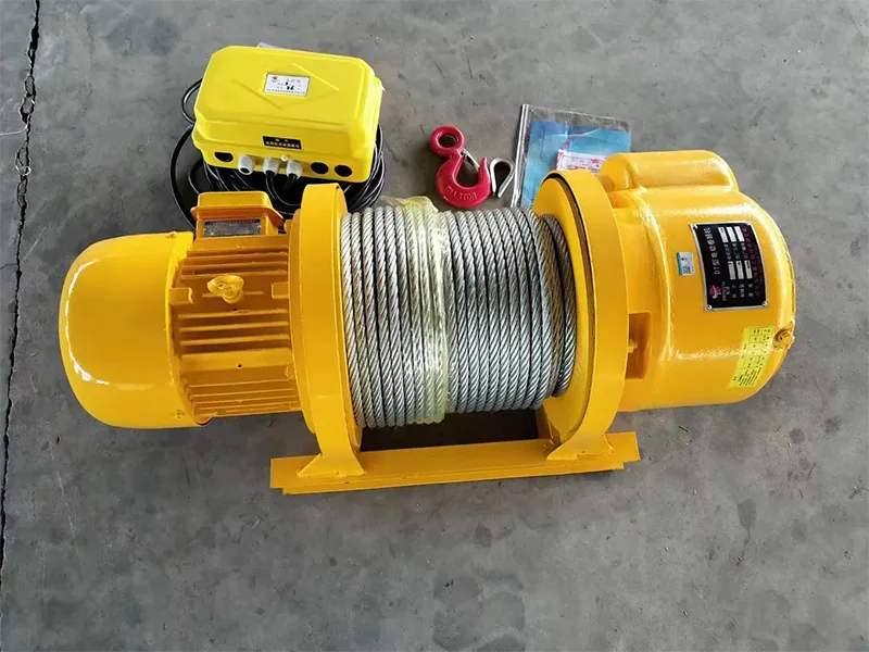 Método de instalación correcto del cabrestante eléctrico con carro eléctrico