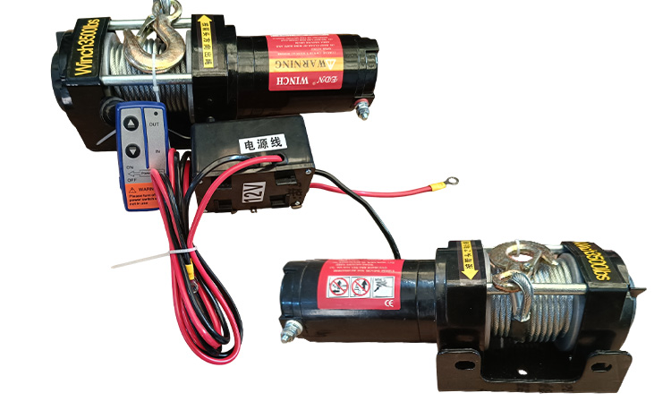 3500lb 24 volt electric winches